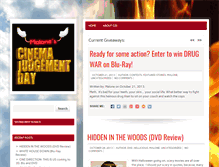 Tablet Screenshot of cinemajudgementday.com
